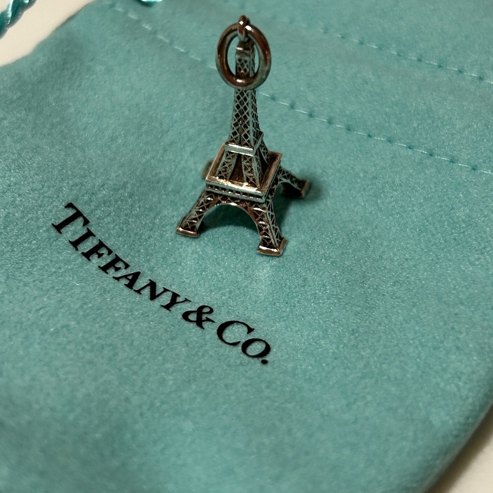 Tiffany & Co. Silver Eiffel Tower Charm